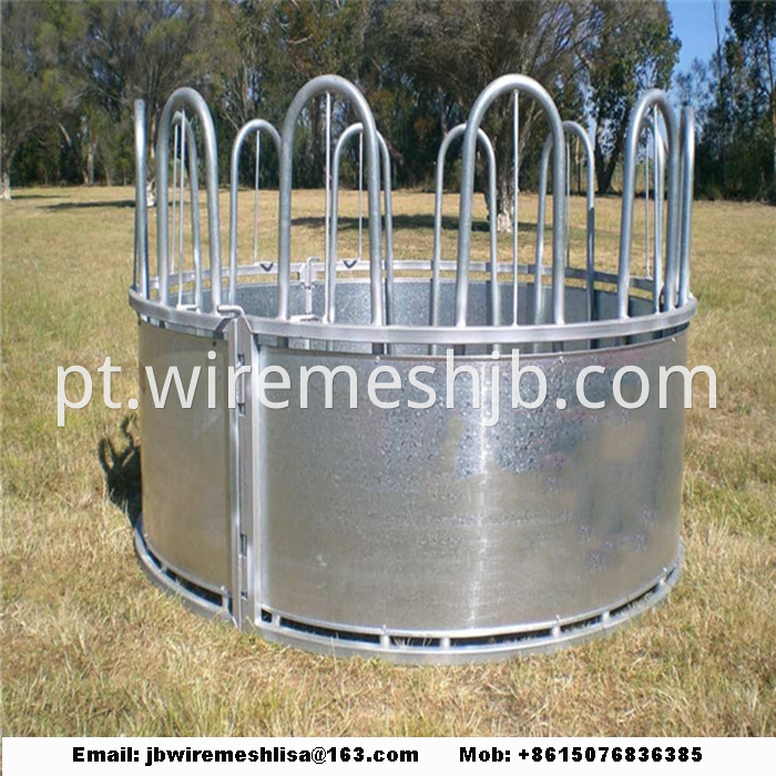 Hot Dipped Galvanized Cattle Hay Bale Feeder